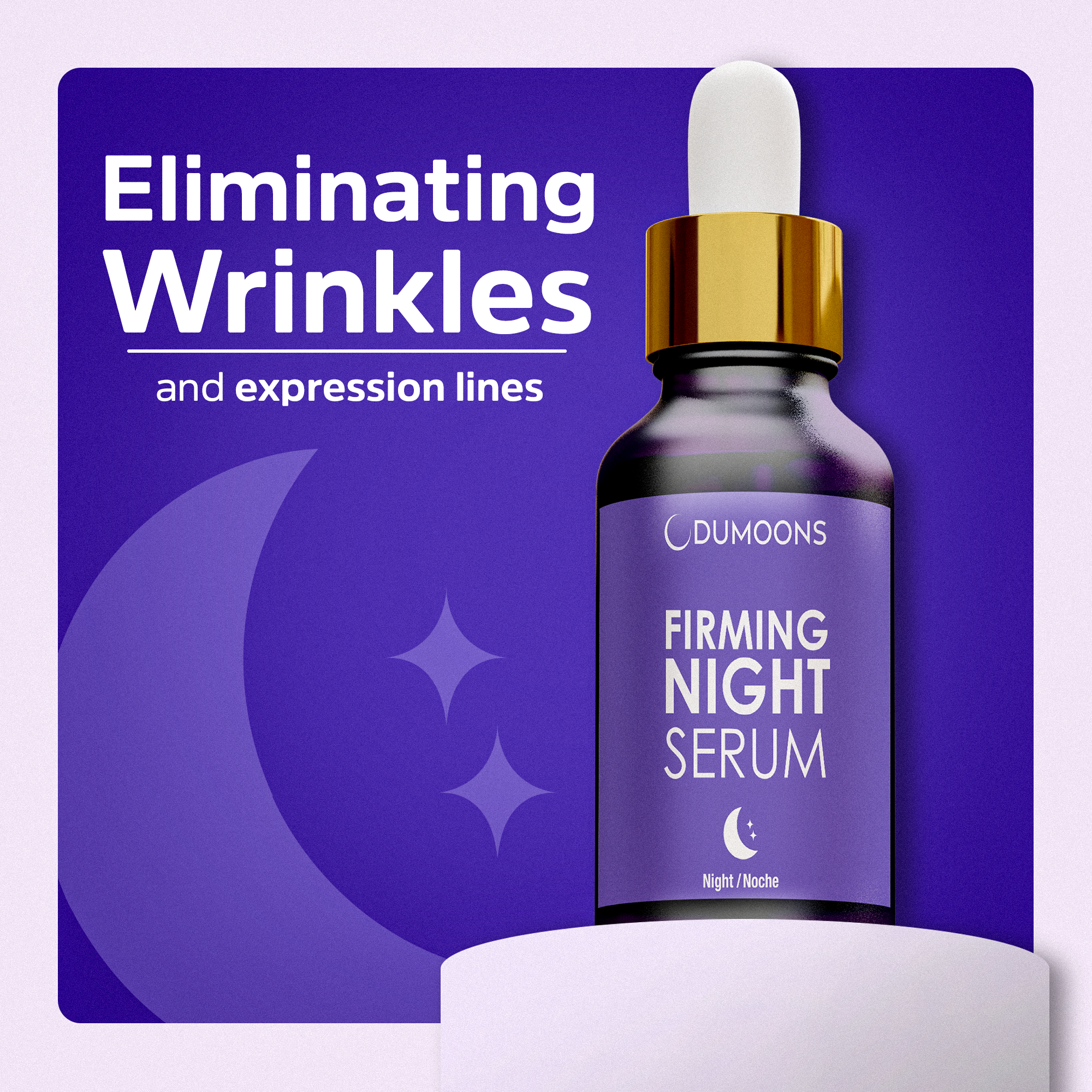 Premium Anti-Aging Night Serum for Face, Hydrating Night Serum with Hyaluronic Acid, Collagen, Vitamin C & Elastin, Lightweight Overnight Facial Serum for Women & Men, 0.67 fl oz