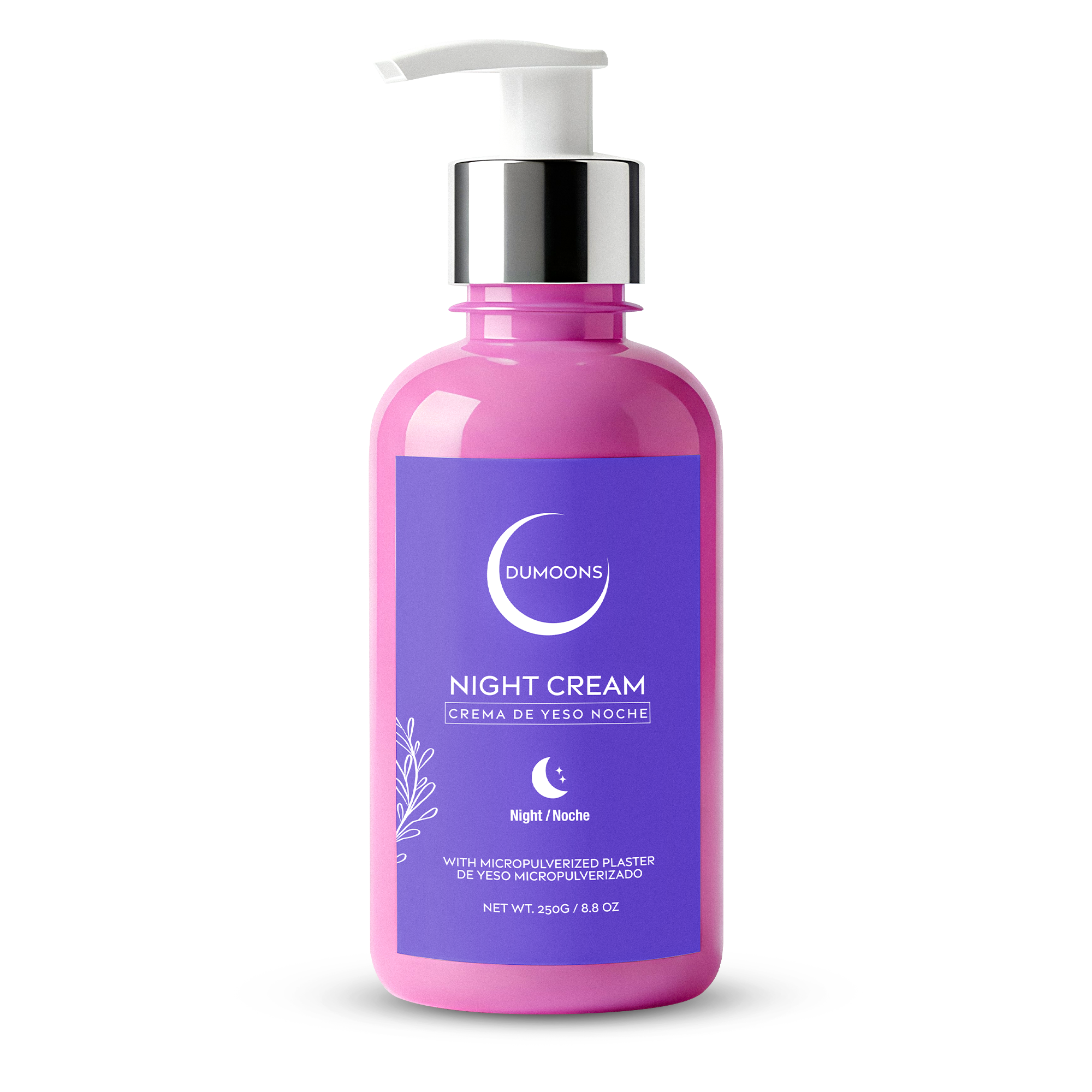 Gypsum Night Body Cream, Firming Body Moisturizer for Women & Men, Smoothing Overnight Body Care for Abdomen, Hips & Buttocks, Lightweight Night Body Cream, 8.8 oz